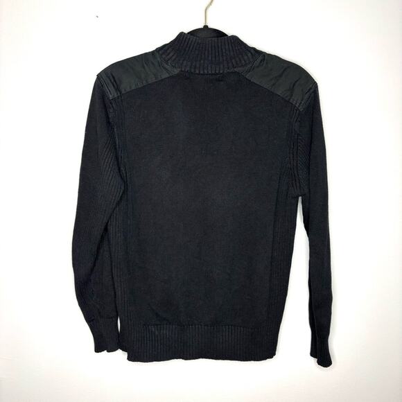 Oscar de la Renta black 100% cotton sweater women’s size medium black label - Picture 6 of 6